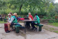 Picknick op het Brienenoord Eiland