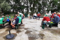 Picknick op het Brienenoord Eiland