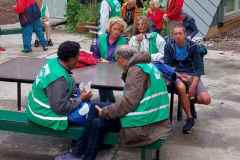 Picknick op het Brienenoord Eiland