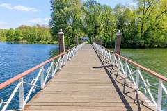 Prachtige bruggen aan de Kralingse Plas